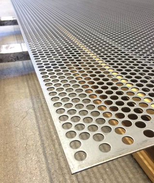 Stainless Steel 309 Perforated Sheet