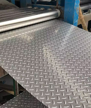Stainless Steel 309 Chequered Plates